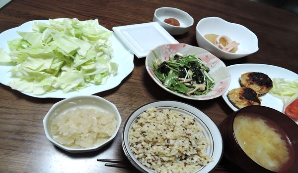 夕食のメニュー