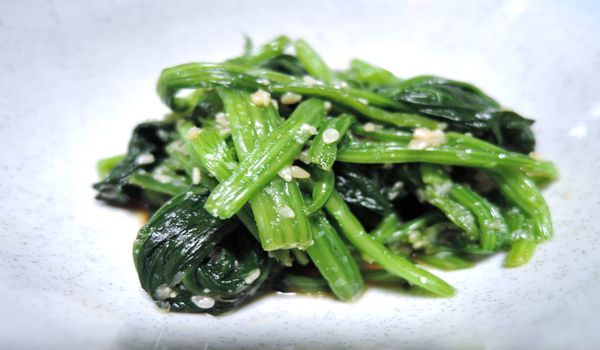 ほうれん草のゴマ和え