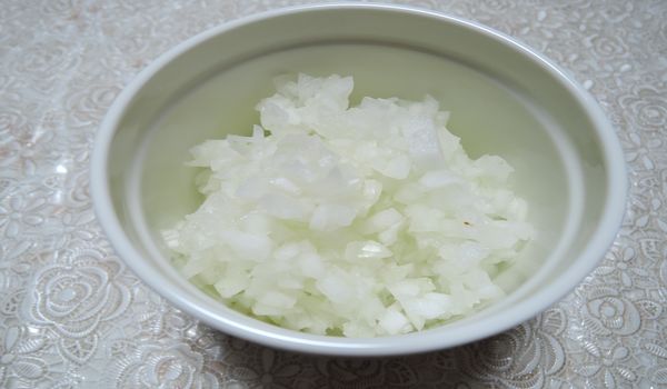 玉ねぎのみじん切り