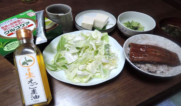うなぎを食べても血糖値の上昇は抑えられる