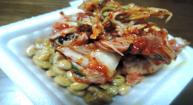 キムチ納豆