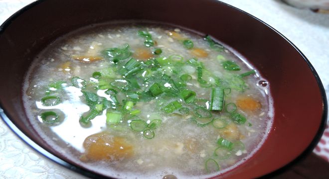 精力回復レシピ(納豆とナメコのとろろ汁)
