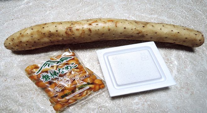 納豆・ナメコ・とろろの栄養価